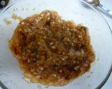 レンジで簡単！かぼちゃとピーマンの肉味噌作り方1写真