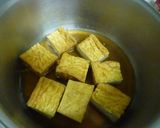 レンジで簡単！かぼちゃとピーマンの肉味噌作り方4写真