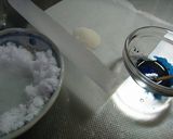 和菓子　アジサイ作り方1写真
