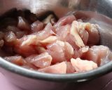 鶏むね肉ｄｅ　炊き込みごはん作り方2写真