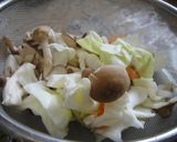 簡単！あん入りワンタン焼そば作り方1写真