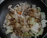 簡単！あん入りワンタン焼そば作り方3写真