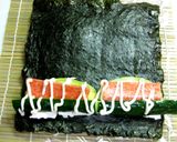 クリームチーズ入りカリフォルニアロール作り方7写真