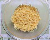 簡単昼食夕飯小松菜ツナ和風クリームパスタ作り方6写真