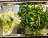 【野菜ソムリエ】炒め九条ねぎのおろし和え作り方1写真