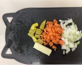 キャンプ飯！美味しいクリームチーズピラフ作り方2写真