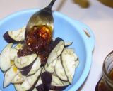 レンジでなすの食べるラー油あえ作り方2写真