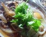 ラーメン屋さん作「肉うどん」作り方4写真