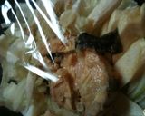 キャベツとさけ缶の煮物作り方3写真
