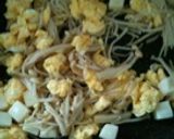 節約☆えのき豆腐チリ作り方5写真