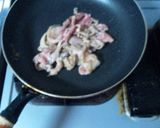 ほうれん草ときのこの冷製とろろパスタ作り方9写真
