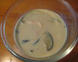 なすと鶏肉の豆乳カレー風味冷製パスタ作り方4写真