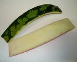 すいかは皮まで☆作り方1写真