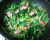 簡単！小松菜＆コーンのバター炒め作り方4写真