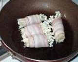 えのきとチーズのベーコン巻き作り方2写真