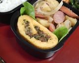 ロールミートオムレツ★お弁当にも作り方8写真