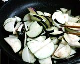 なすびとピーマンの大葉炒め作り方6写真