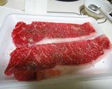 安いステーキ肉を軟らかく食べる処理法作り方3写真