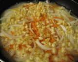揚げ玉入りたまご丼。作り方3写真