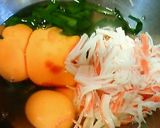 ふんわり　ニラ入りカニ(カマ)玉作り方3写真