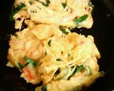ふんわり　ニラ入りカニ(カマ)玉作り方7写真