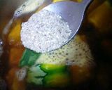 かぼちゃと鶏そぼろの煮物作り方4写真
