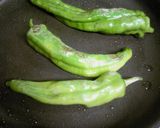 万願寺とうがらしの甘辛いため作り方3写真