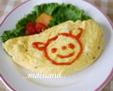 お弁当✿かまぼことネギの卵焼き作り方13写真