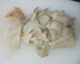 台湾料理★清炒花枝★イカのさっぱり炒め作り方1写真