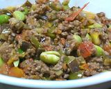 夏野菜とひき肉のレタス包み作り方9写真