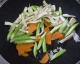 台湾料理★清炒花枝★イカのさっぱり炒め作り方6写真