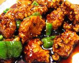 *豚肉の唐揚げ黒酢あんかけ*作り方7写真