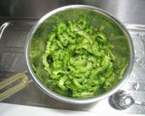 ゴーヤの肉味噌炒め作り方2写真