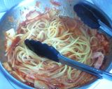 1人分から簡単に！トマトソースのパスタ作り方9写真