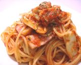 1人分から簡単に！トマトソースのパスタ作り方10写真