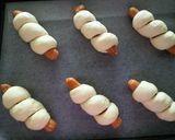 定番♡チーズウインナーパン作り方5写真