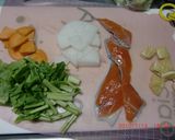 鮭アラで味噌汁！作り方1写真