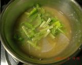 鮭アラで味噌汁！作り方4写真