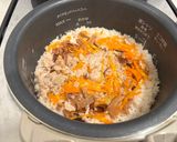 あたりめ入り炊き込みご飯作り方8写真