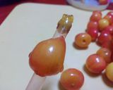 簡単綺麗～❤さくらんぼの種取り作り方3写真