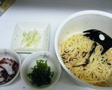 タコと梅の冷製パスタ作り方3写真