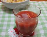 ノンアルコールカクテル　トマト　作り方3写真