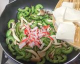ゴーヤと豆腐☆旨しおチャンプルー作り方6写真