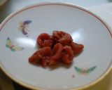 冬瓜と鶏肉の炒めもの（梅風味）作り方1写真