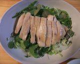 鶏の酒蒸しサラダ作り方5写真