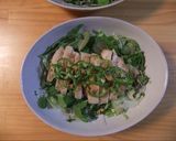 鶏の酒蒸しサラダ作り方6写真