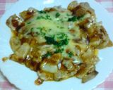 豚肉のデミグラチーズのせ作り方6写真