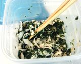 モロヘイヤとささみのさっぱり梅春巻き作り方4写真