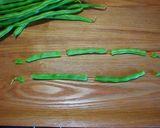 大好評♪　インゲンのペペロンチーノ風作り方1写真