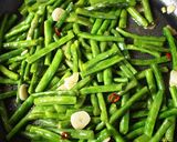 大好評♪　インゲンのペペロンチーノ風作り方4写真